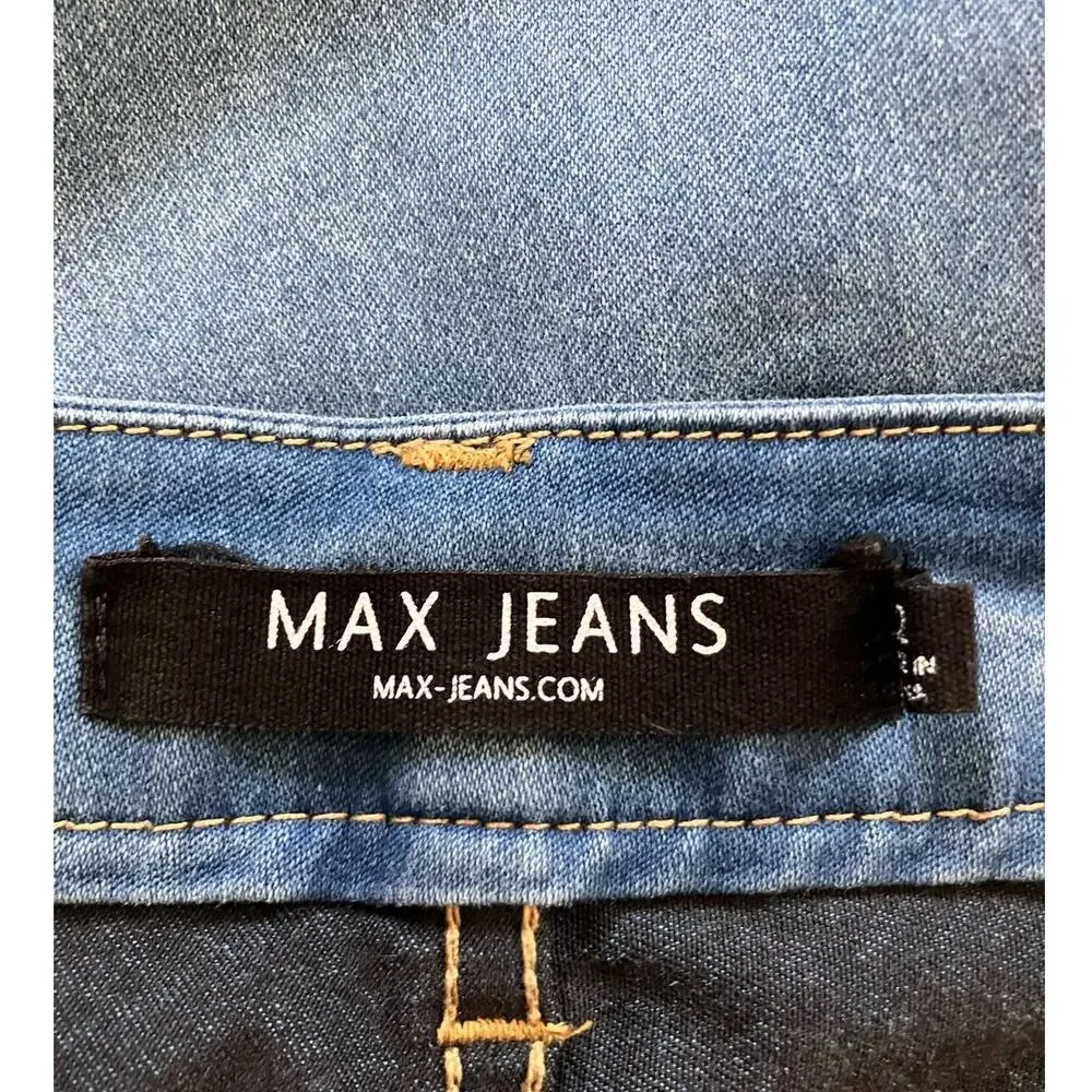 Max Jeans Light Blue Crop Size 12